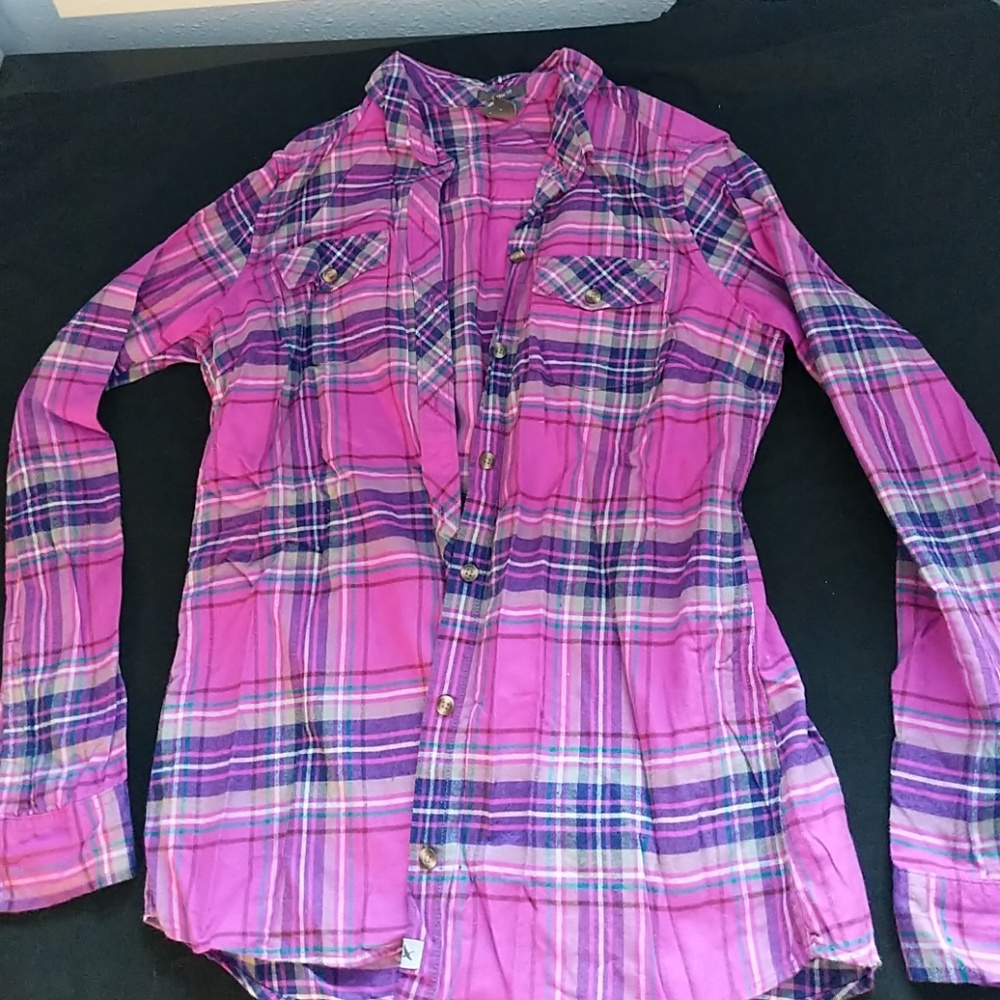 Women's Eddie Bauer flannel shirt